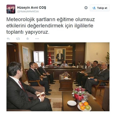 Sakarya Akyazı 'da Kar Tatili