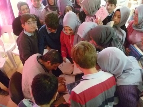 Akyazı İmam Hatip Ortaokulunda, Yazar Öğrenci Buluşması