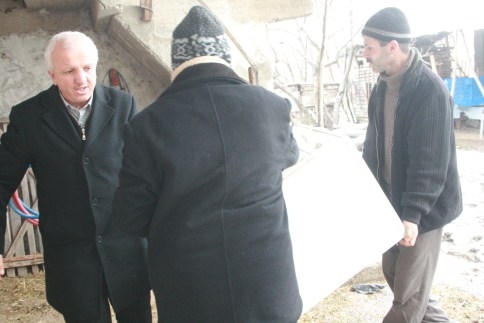 İlçemizdeki  Suriyelilere Yardım