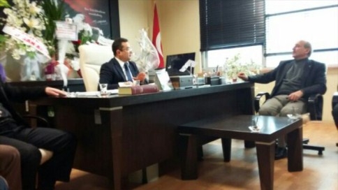 Ak Parti İlçe Teşkilatı Dr.Yavuz Tepeçınar’ı Ziyaret Etti