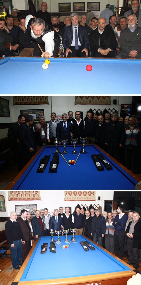 Akyazı Belediyesi 3 Bant Bilardo Turnuvası Yapıldı
