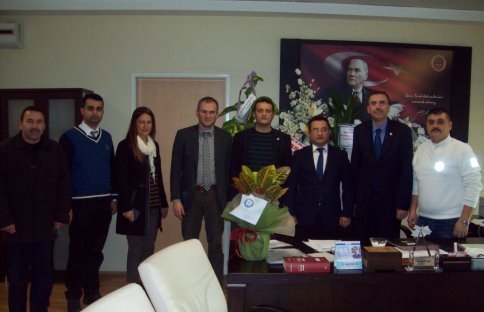 Sağlık Sen Sakarya Şubesi  Dr. Yavuz Tepeçınar’ı Ziyaret Etti