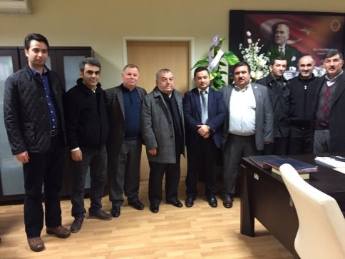 Akyazılı Muhtarlardan Yeni Başhekim Yavuz Tepeçınar'a Hayırlı olsun Ziyareti