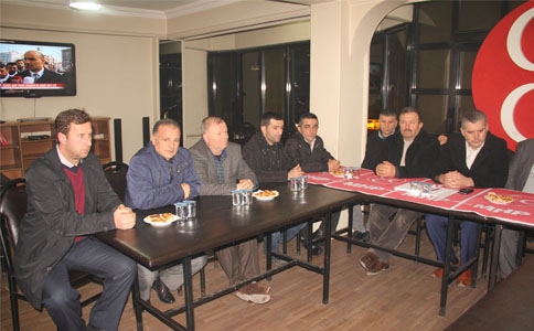 Muhtarlar Derneği Ziyaretlerini Sürdürüyor