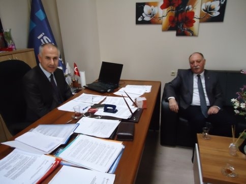 Bayraktar’dan Kaya’ya Ziyaret