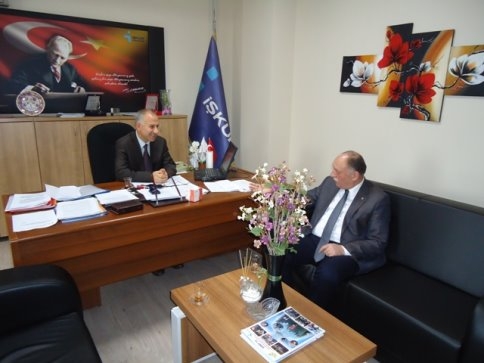 Bayraktar’dan Kaya’ya Ziyaret