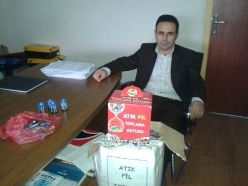 Taşburun İlk Ve Orta Okulu Atık Pil Kampanyasına Katıldı