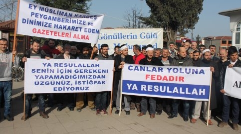 Peygamberimize Yapılan Hakeret’e Dik Duruş Sergilendi