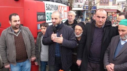 Sakarya'dan Suriye'ye 69. Yardım Tırı