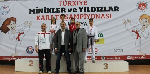 TÜRKİYE ŞAMPİYONASINDAN 3 ALTIN 1 GÜMÜŞ MADALYA