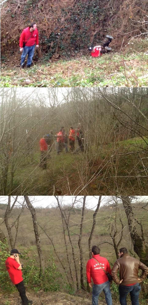 Akyazı S.A.B.A.H Arama Kurtarma ekibi Muhittin Hürriyet Tarım'ı  arıyor