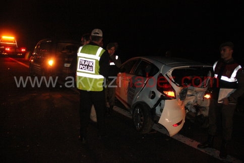 Zincirleme Kaza 3 Yaralı