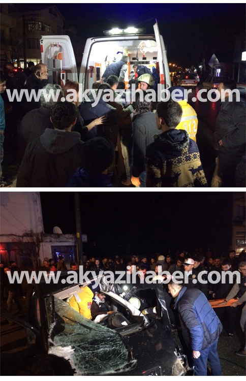 Şüpheli  Aracı Takip Eden Polisler Kaza Yaptı