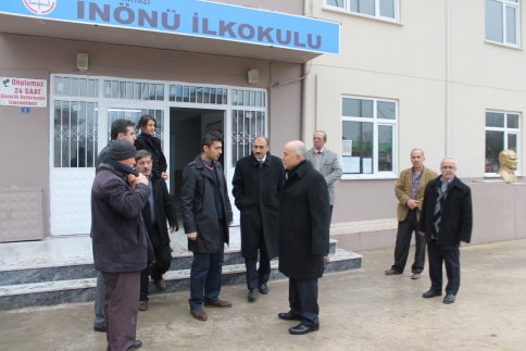 İlçe Müdürü Özdemir İnönü İlkokulu’nu Ziyaret Etti