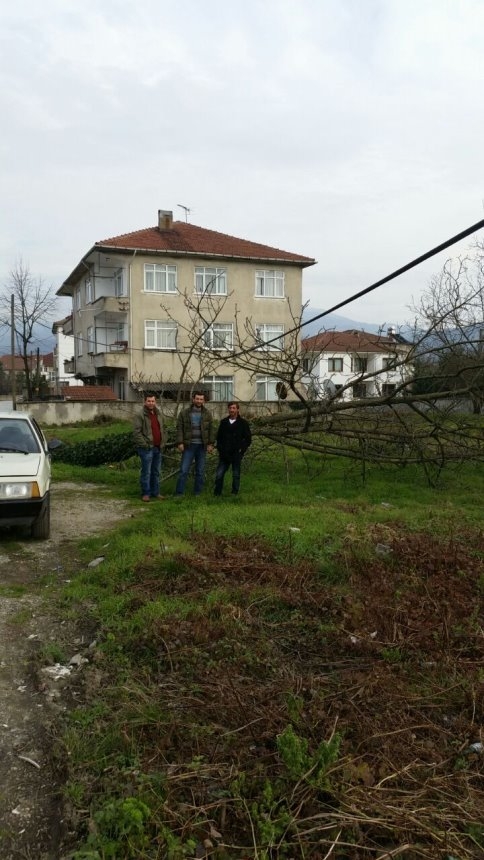 Devrilmek Üzere Olan Telefon Direği Bir Aydır Kaldırılmadı