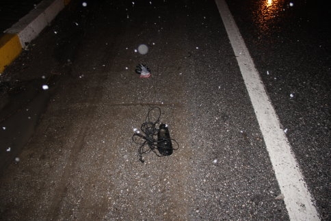 Yaşlı kadına araba çarptı