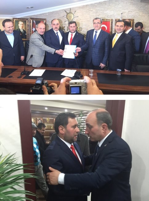 Abdullah Mert bugün yoğun katılımla resmi olarak aday adaylık başvurusunu yaptı