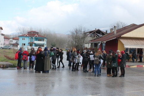 Akyazı'da Şiddete Tepki Yürüyüşü
