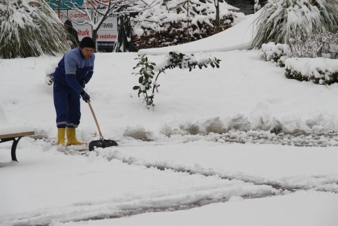 Akyazı Belediyesi Kar Mücadelesine Yeniden Başladı