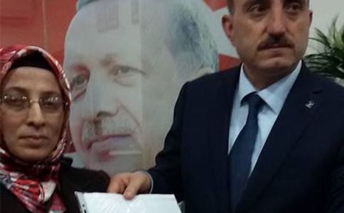 Hanife Tunca AK Parti'den Aday Adaylığı Başvurusunu Yaptı
