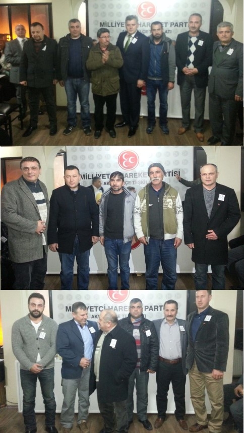 Akyazı MHP de Rozet Takma Töreni