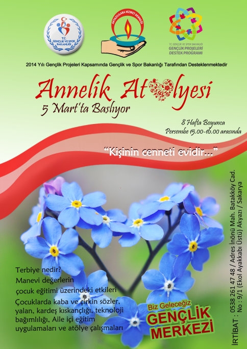 Annelik Atölyesi Eğitim Seminer 5 Martta Başlıyor