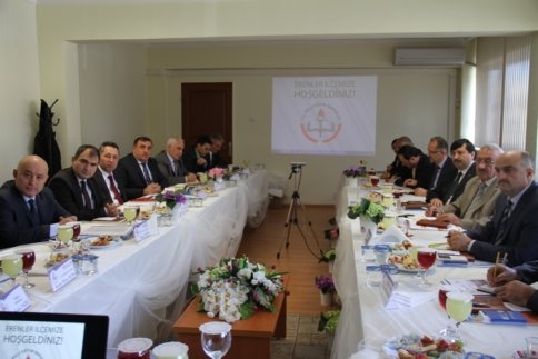 İlçe Milli Eğitim Müdürleri Toplantısı Yapıldı