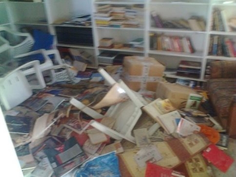 Başsavcı'ya Ait Kütüphaneye Hırsızlar Girdi