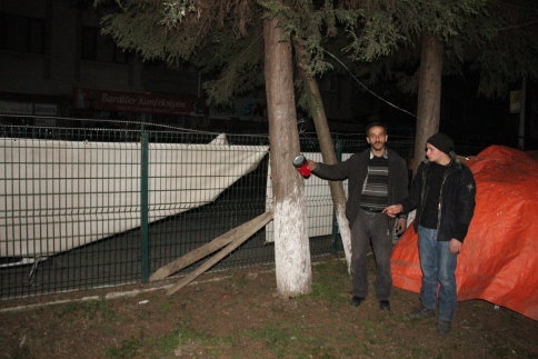 Dönüş Yolunda Aracıyla Takla Attı