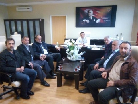 Oda Başkanlarından Yavuz Tepçınar’a Hayırlı olsun Ziyareti