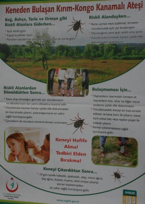 Kırım Kongo Kanamalı Ateş İle İlgili Bilgilendirme Yapıldı