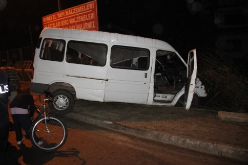 160 promill kaldırıma çıkardı 