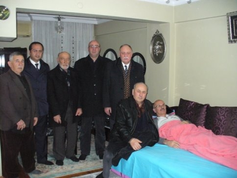 Kaza Geçiren Fuat Yılmaz'a Ziyaret