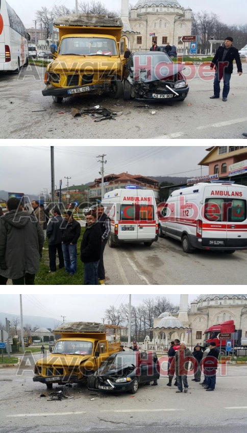 Trafik Kazası 1'i Çocuk 3 Yaralı