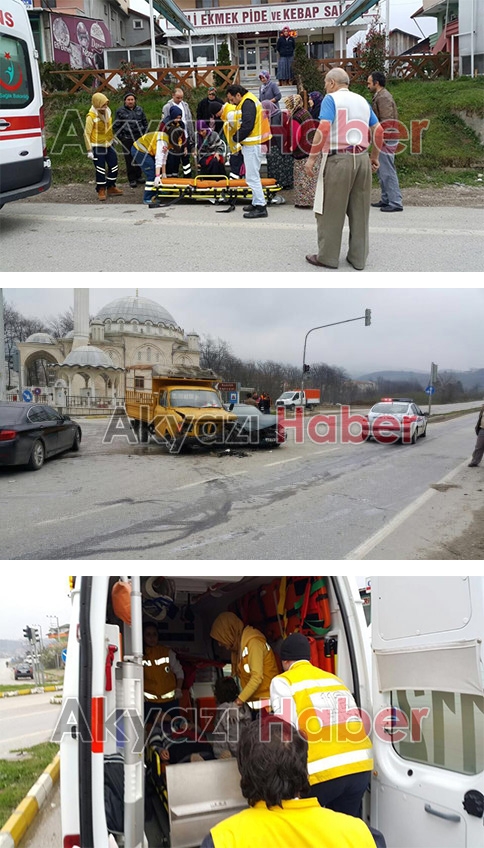 Trafik Kazası 1'i Çocuk 3 Yaralı