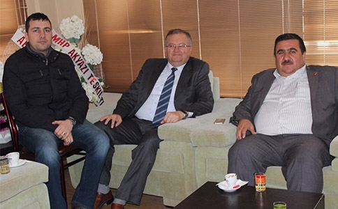  Akyazı orman işletme müdüründen DURMUŞ'A hayırlı olsun ziyareti
