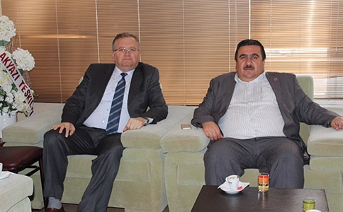  Akyazı orman işletme müdüründen DURMUŞ'A hayırlı olsun ziyareti