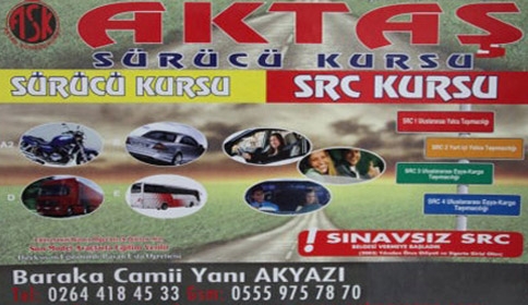 Aktaş Sürücü Kursu Verdiği Hizmet Kalitesinde Öncü Olmaya Devam Ediyor