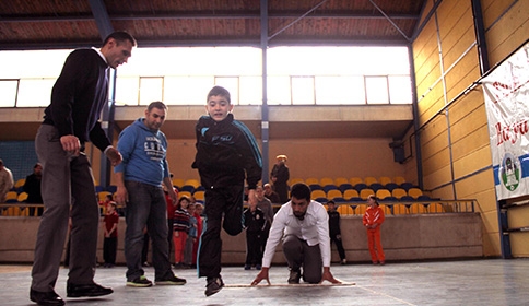 BAŞKAN AKCAN SALON SPORU OLİMPİYATLARININ START’INI VERDİ