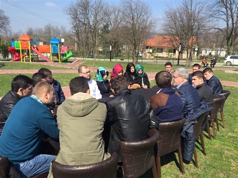 Başkan Akcan Ak Parti Gençliği İle Buluştu