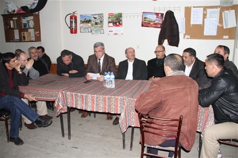 Başkan Akcan’ Dan Yenidoğan Mahesine Ziyaret