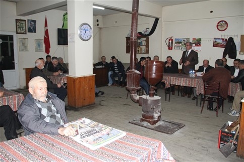 Başkan Akcan’ Dan Yenidoğan Mahesine Ziyaret