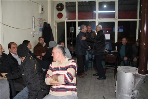 Başkan Akcan’ Dan Yenidoğan Mahesine Ziyaret