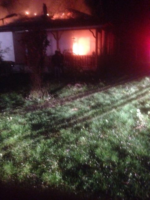 Akbalık'ta Yangın !