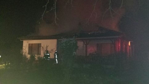 Akbalık'ta Yangın !