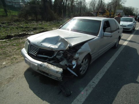 Kuzuluk'ta Trafik Kazası