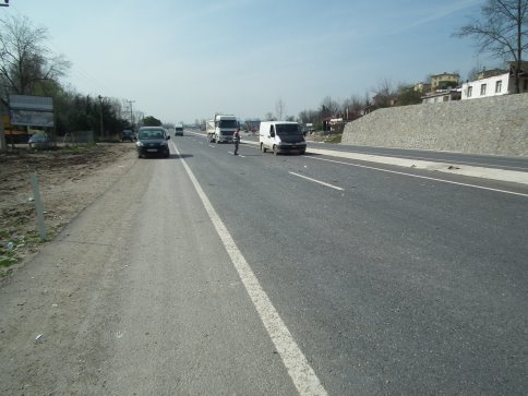 Kuzuluk'ta Trafik Kazası