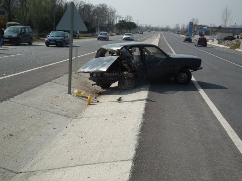 Kuzuluk'ta Trafik Kazası
