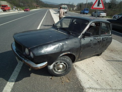 Kuzuluk'ta Trafik Kazası