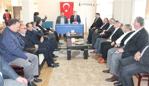 MHP Milletvekilli Muhtarlar Derneğinden Destek İstediler